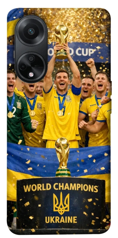 Чохол на Oppo A98 UA-Football ver.5 фото 1 з 1