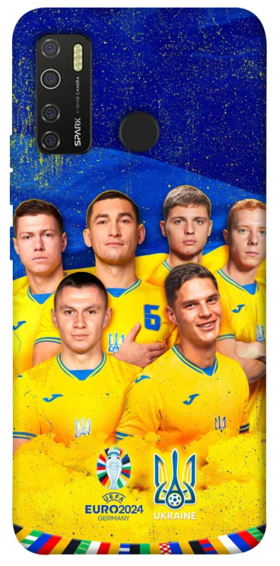 Чехол на TECNO Spark 5 Pro Сбоная Украины v2 фото 1 из 1