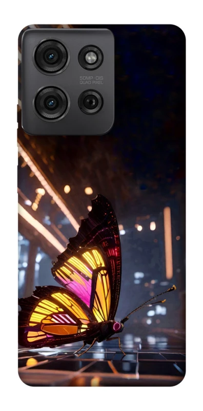 Чохол на Motorola Moto G75 Cyber butterfly фото 1 з 1