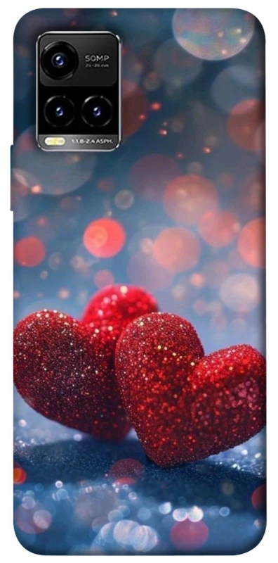 Чохол на Vivo Y21 / Y33s Red hearts фото 1 з 1