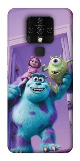 Чохол на TECNO Camon 16 SE Monsters friends фото 1 з 1