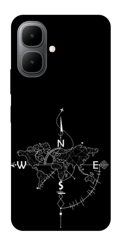 Чехол на Infinix Smart 10 Travel Map фото 1 из 1