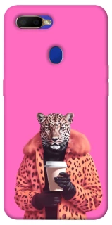 Чохол на Oppo A5s Леопард з кавою фото 1 з 1