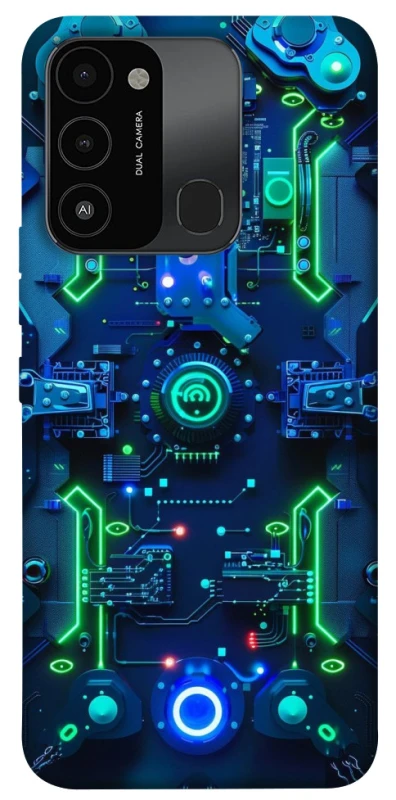 Чехол на TECNO Spark 8C CyberPhone v3 фото 1 из 1