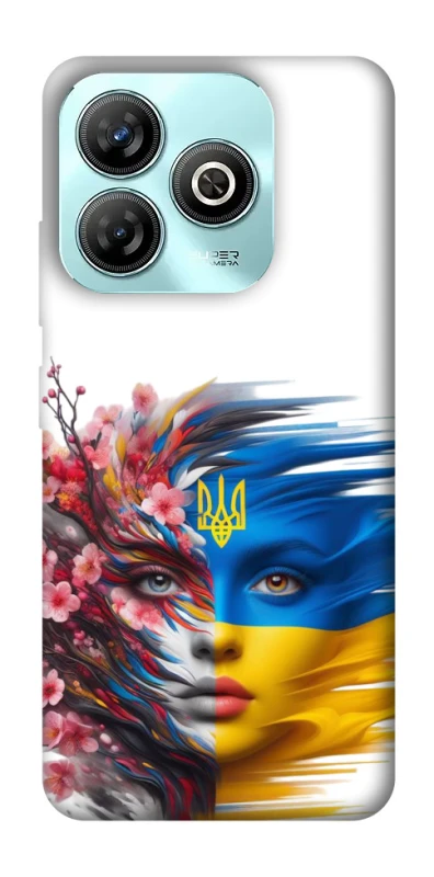Чохол на ZTE Blade A75 4G Flowering Ukraine фото 1 з 1