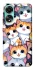 Чохол на Oppo A78 4G Cute Cat v2 фото 1 з 1