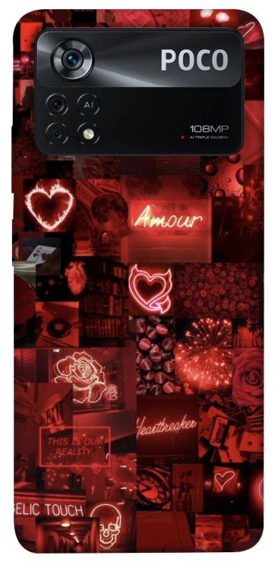 Чохол на Xiaomi Poco X4 Pro 5G Love collage ver.6 фото 1 з 1