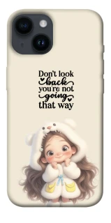 Чехол на Apple iPhone 14 (6.1") Don't look back фото 1 из 1