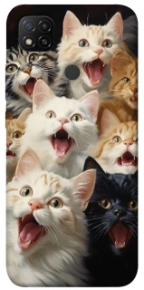 Чохол на Xiaomi Redmi 9C Коти фото 1 з 1