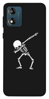 Чехол на Motorola Moto E13 Halloween skeleton фото 1 из 1