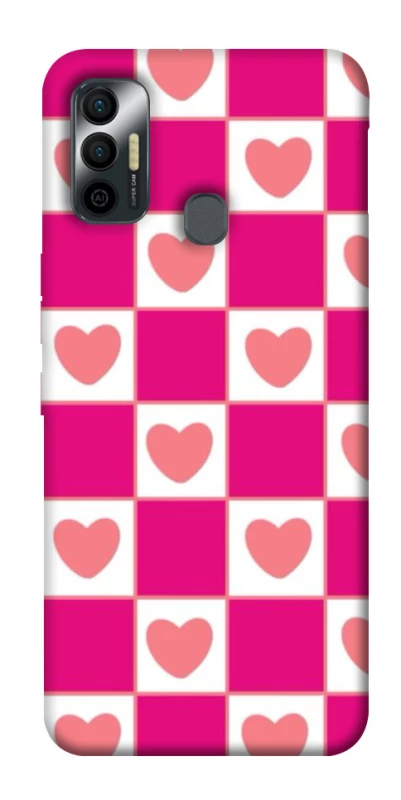 Чохол на TECNO Spark 7 Chess heart фото 1 з 1