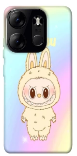 Чехол на Tecno Spark Go 2023 Fluffy Rainbow Labubu фото 1 из 1