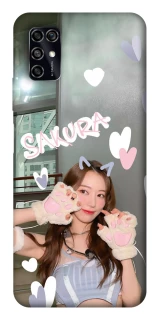 Чохол на ZTE Blade V2020 Smart Sakura - LE SSERAFIM фото 1 з 1