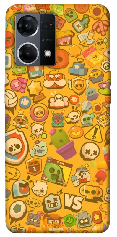 Чехол на Oppo Reno 7 4G Brawl Stars ver.6 фото 1 из 1