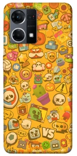 Чохол на Oppo Reno 7 4G Brawl Stars ver.6 фото 1 з 1