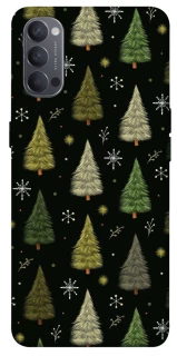 Чехол на Oppo Reno 4 Новогодний v42 фото 1 из 1