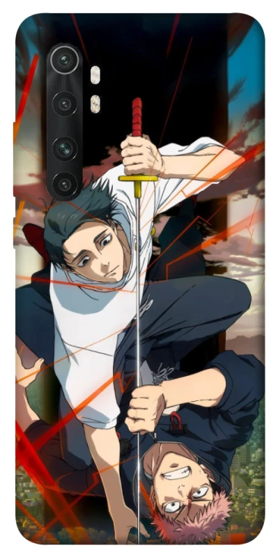 Чехол на Xiaomi Mi Note 10 Lite Jujutsu kaisen v5 фото 1 из 1