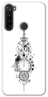 Чехол на Xiaomi Redmi Note 8T Tattoo ver.8 фото 1 из 1