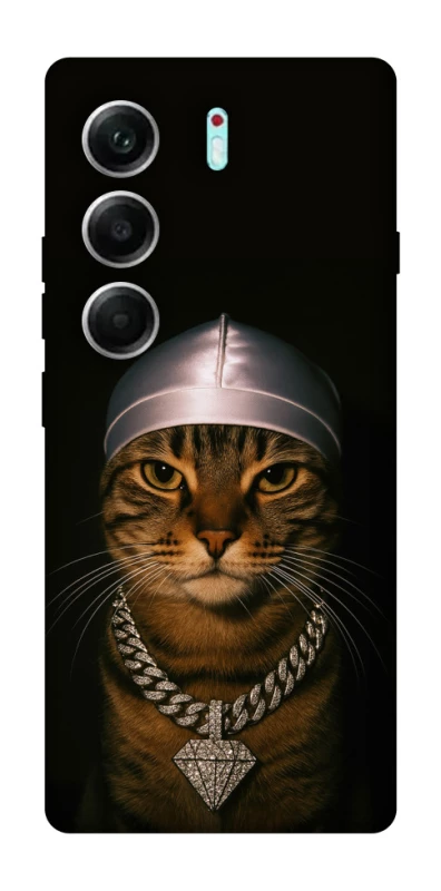 Чохол на Tecno Camon 40 Pro Cat in Bling фото 1 з 1