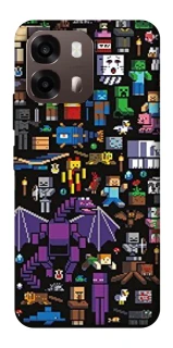 Чохол на Oppo A6 Minecraft v5 фото 1 з 2