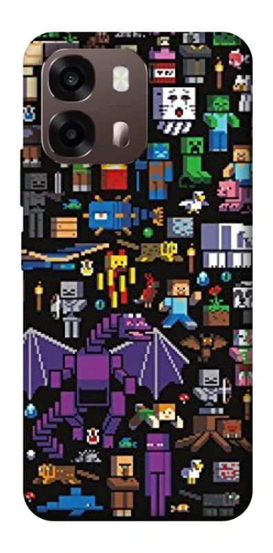 Чохол на Oppo A6 Minecraft v5 фото 2 з 2