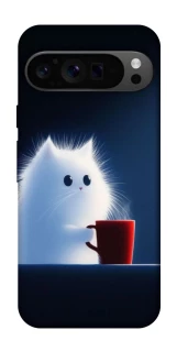 Чехол на Google Pixel 9 Pro Чехол кот с кофе фото 1 из 1