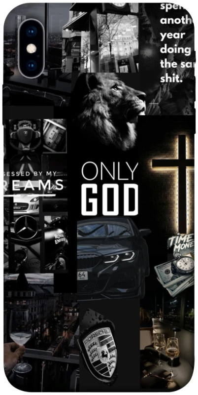 Чехол на Apple iPhone X (5.8") Only God фото 1 из 1