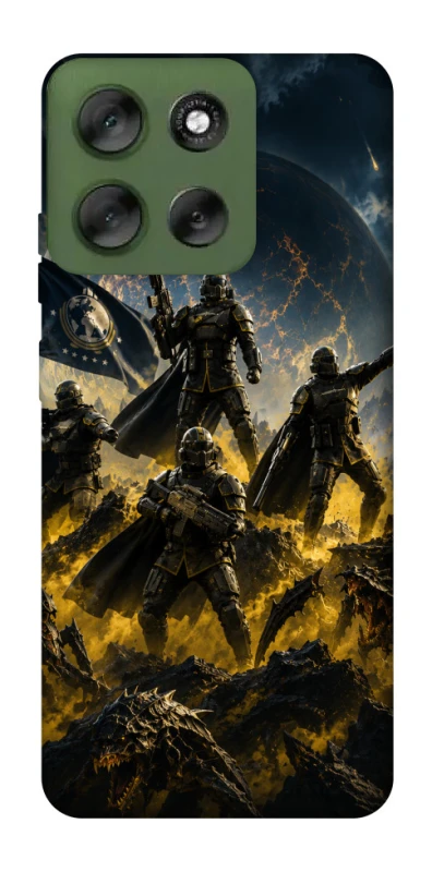 Чохол на Motorola Moto G56 5G HELLDIVERS фото 1 з 1