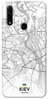 Чохол на Oppo A31 Kiev white map фото 1 з 1