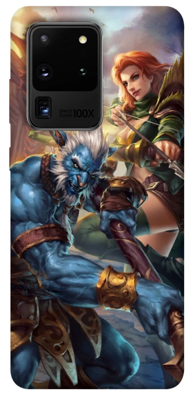 Чохол на Samsung Galaxy S20 Ultra Dota heroes фото 1 з 1