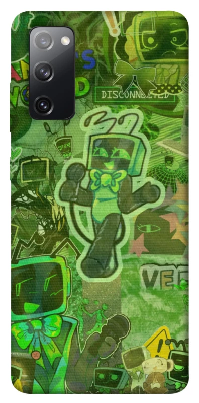 Чехол на Samsung Galaxy S20 FE Dandysworld tv green theme фото 1 из 1