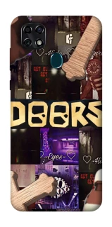 Чехол на ZTE Blade 20 Smart Roblox doors dark mode фото 1 из 1