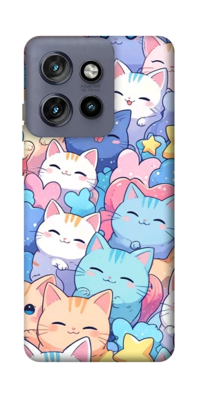 Чохол на Motorola Edge 50 Neo Funny Kittens ver.3 фото 1 з 1