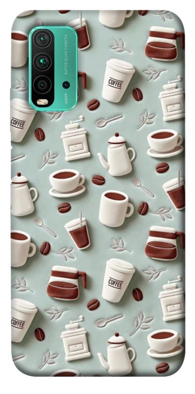 Чехол на Xiaomi Redmi Note 9 4G / Redmi 9 Power Your Coffee ver.2 фото 1 из 1
