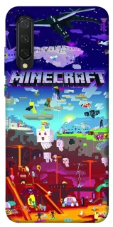 Чехол на Xiaomi Mi CC9 / Mi 9 Lite Minecraft world фото 1 из 1