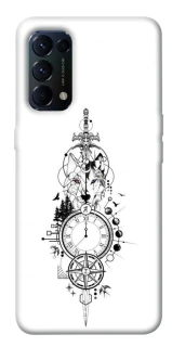 Чехол на Oppo Reno 5 4G Tattoo ver.8 фото 1 из 1