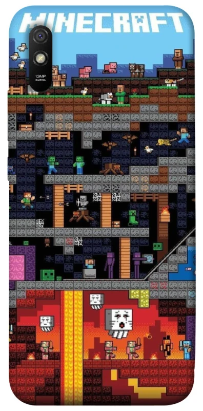 Чохол на Xiaomi Redmi 9A Minecraft фото 1 з 1