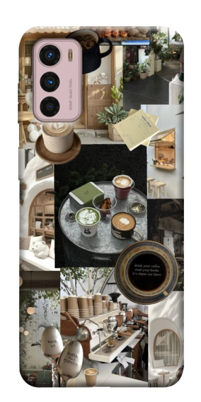 Чохол на Motorola Moto G42 Coffee collage ver.4 фото 1 з 1