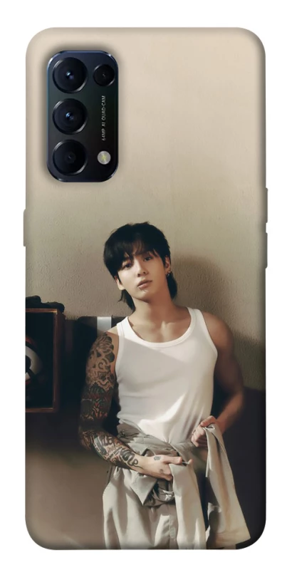 Чохол на Oppo Reno 5 4G Jungkook v2 - BTS фото 1 з 1