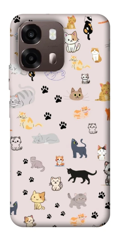 Чехол на Oppo A6 Cat style ver.1 фото 1 из 2
