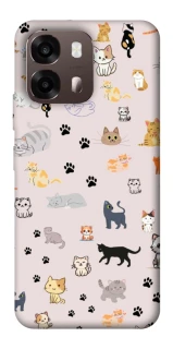Чехол на Oppo A6 Cat style ver.1 фото 1 из 2