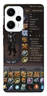 Чехол на Xiaomi Poco F5 / Note 12 Turbo Character Menu ver.1 фото 1 из 1