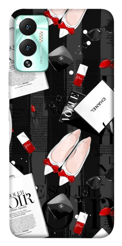 Чехол на Infinix Hot 12 Play Fashion collage ver.4 фото 1 из 1