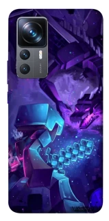 Чехол на Xiaomi 12T / 12T Pro Minecraft dragon фото 1 из 1