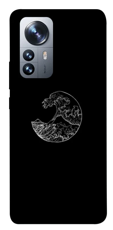 Чохол на Xiaomi 12 / 12X Black tsunami фото 1 з 1