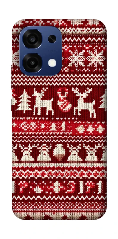 Чехол на Oppo A6 Pro 4G/5G Christmas jumper ver.2 фото 2 из 2