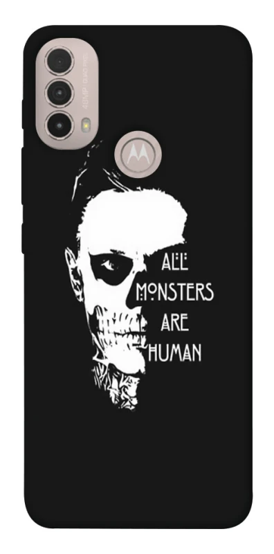 Чохол на Motorola Moto E40 All Monsters are Human фото 1 з 1