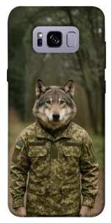 Чехол на Samsung G955 Galaxy S8 Plus Волк защитник фото 1 из 1