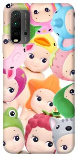 Чохол на Xiaomi Redmi 9T Fruit-Zoo Kaleidoscope фото 1 з 1