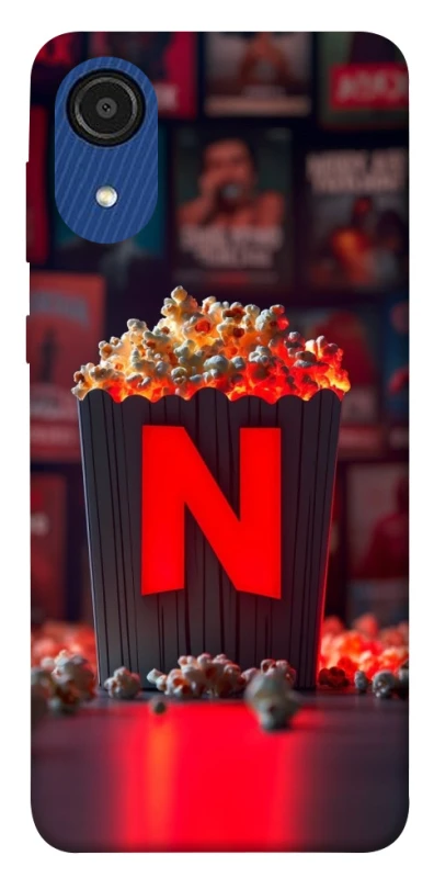 Чохол на Samsung Galaxy A03 Core Netflix and popcorn фото 1 з 1
